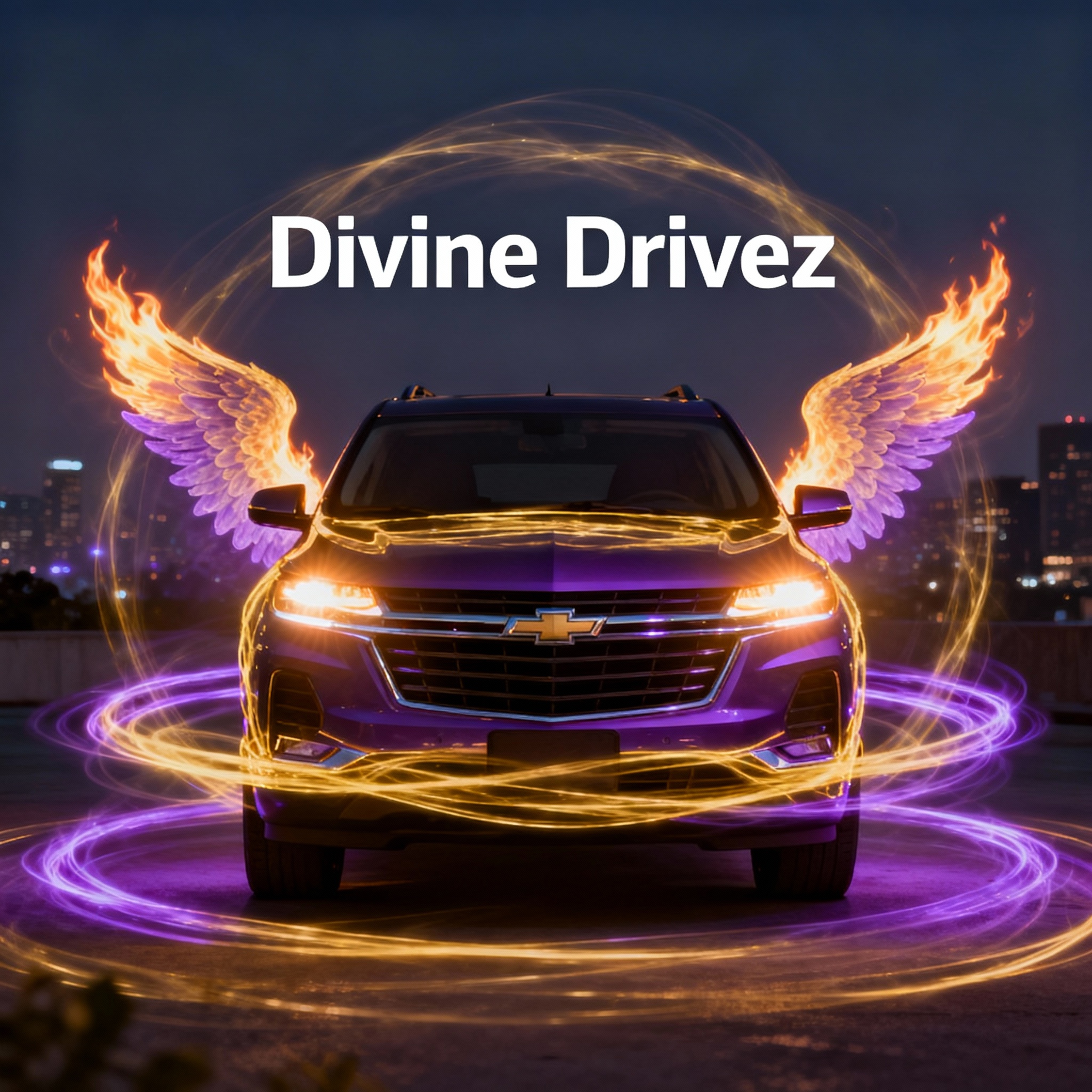 Divine Drivez transportation service logo